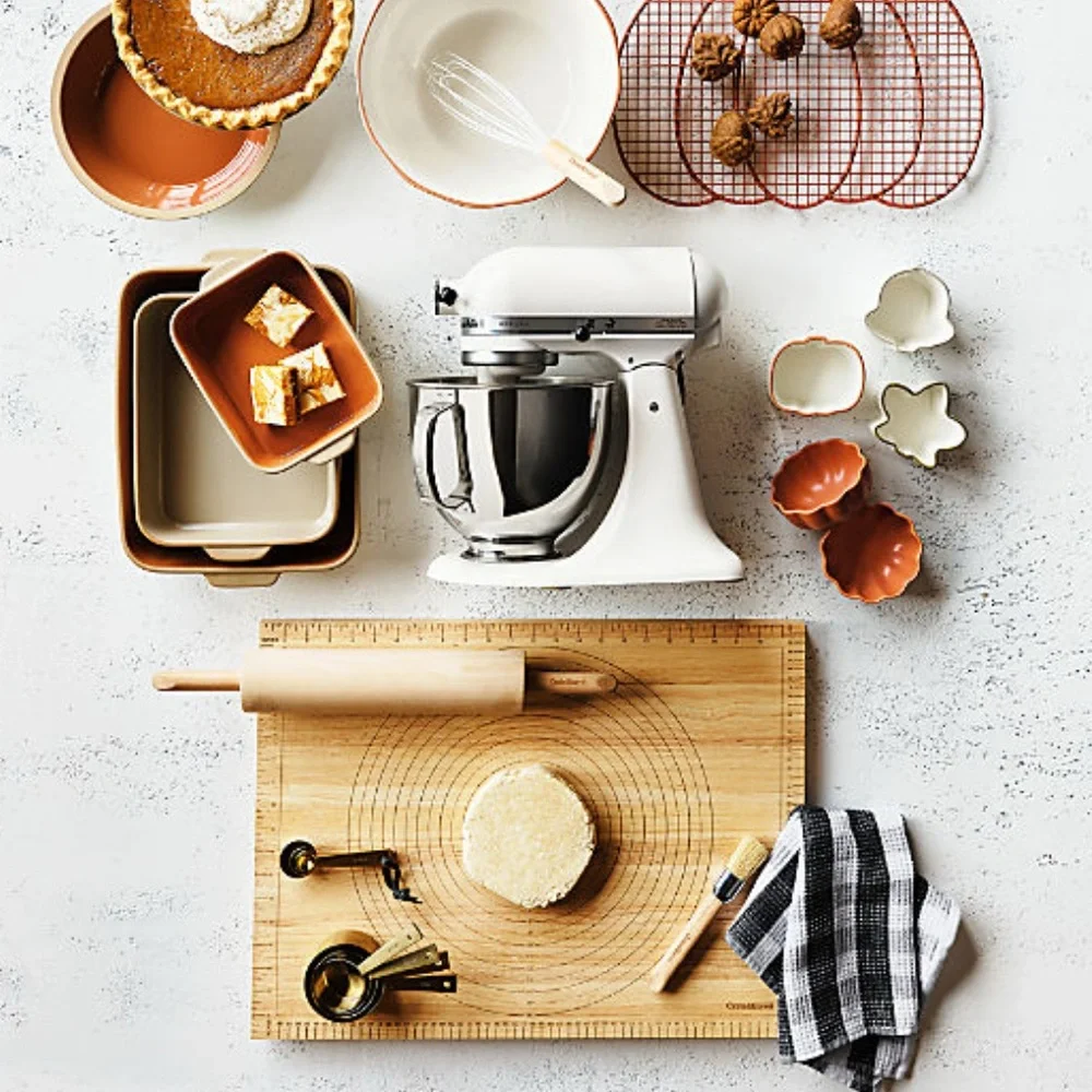 New! Crate&Barrel Pumpkin Ramekins Set of 3